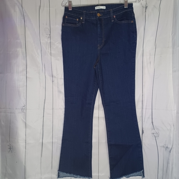 Nine West kick flare jeans with raw hem - Picture 1 of 14